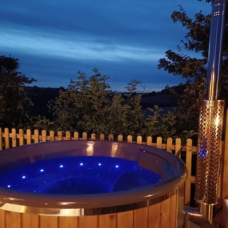 Norwell View Farm Glamping With Hot Tubs Bath Exterior foto