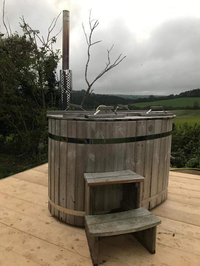 Norwell View Farm Glamping With Hot Tubs Bath Exterior foto